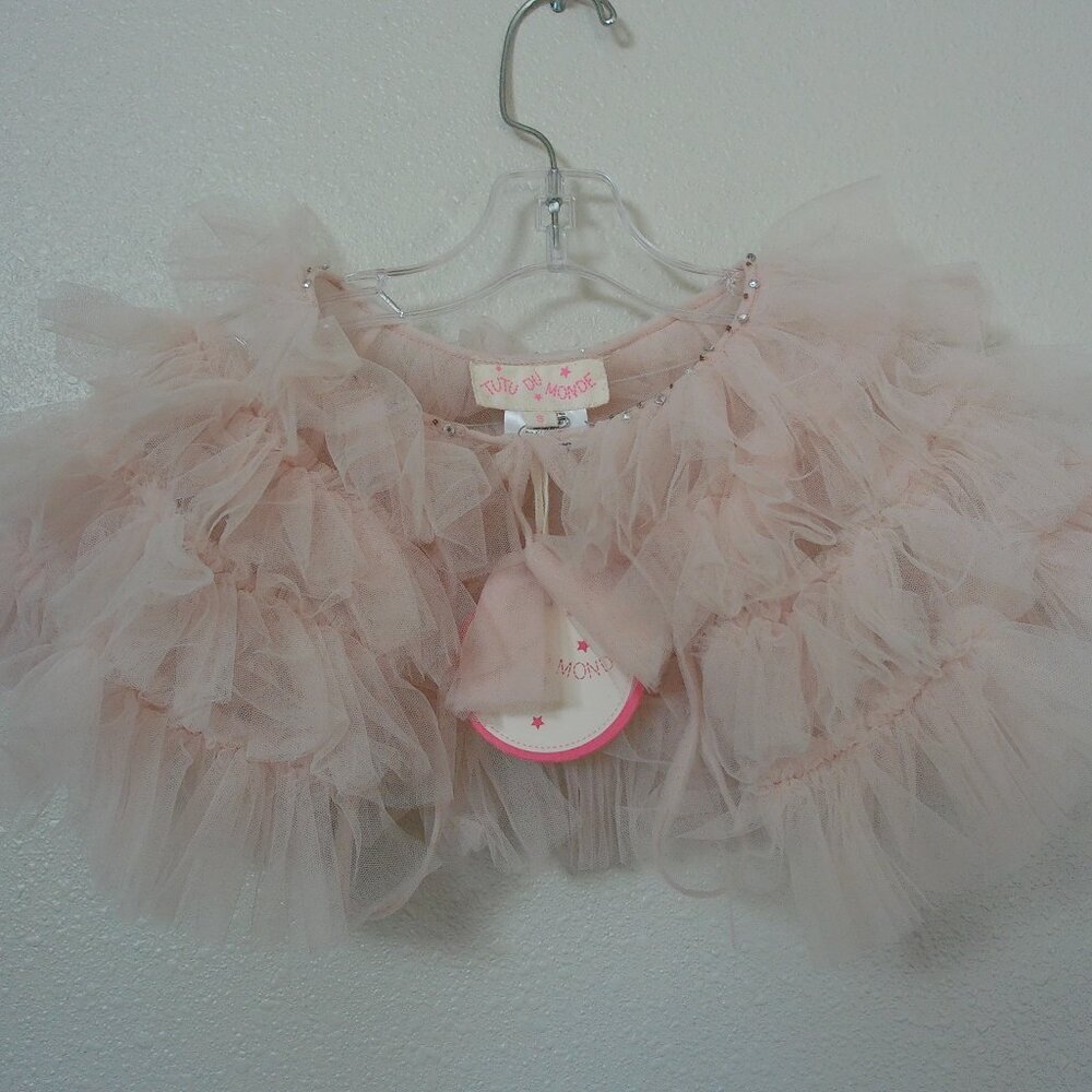 Tutu Du Monde Pink Shrug, Tulle, Small